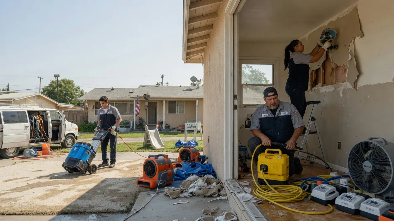 Water Damage Restoration in Vanderwagen, NM near me